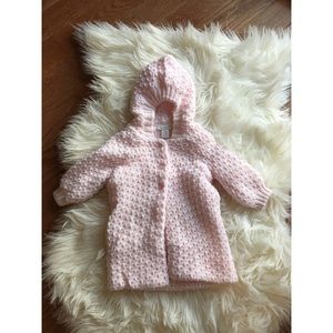 Cozy baby pink sweater